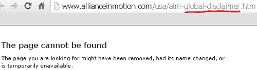 global-disclaimer-alliance-in-motion