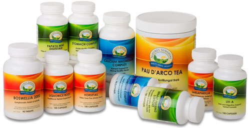 natures-sunshine-product-range